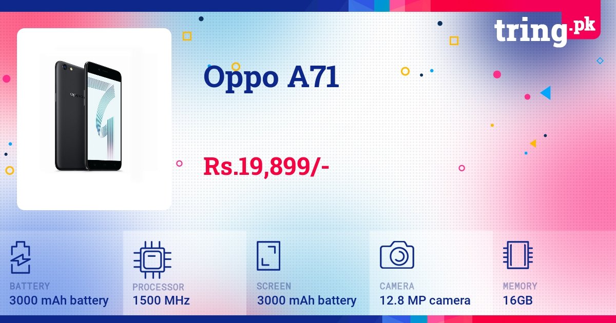 oppo a71 price in