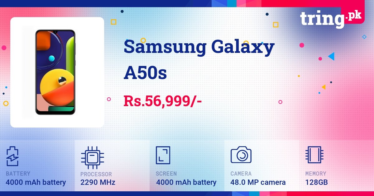 samsung a50s price specification