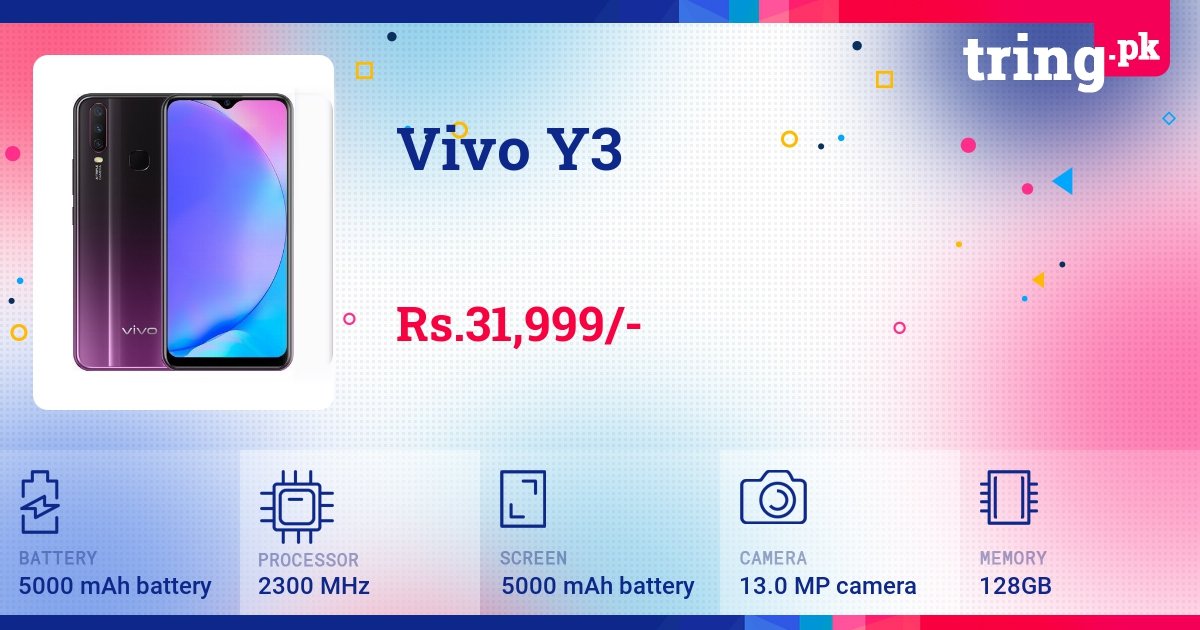 vivo y3 price list